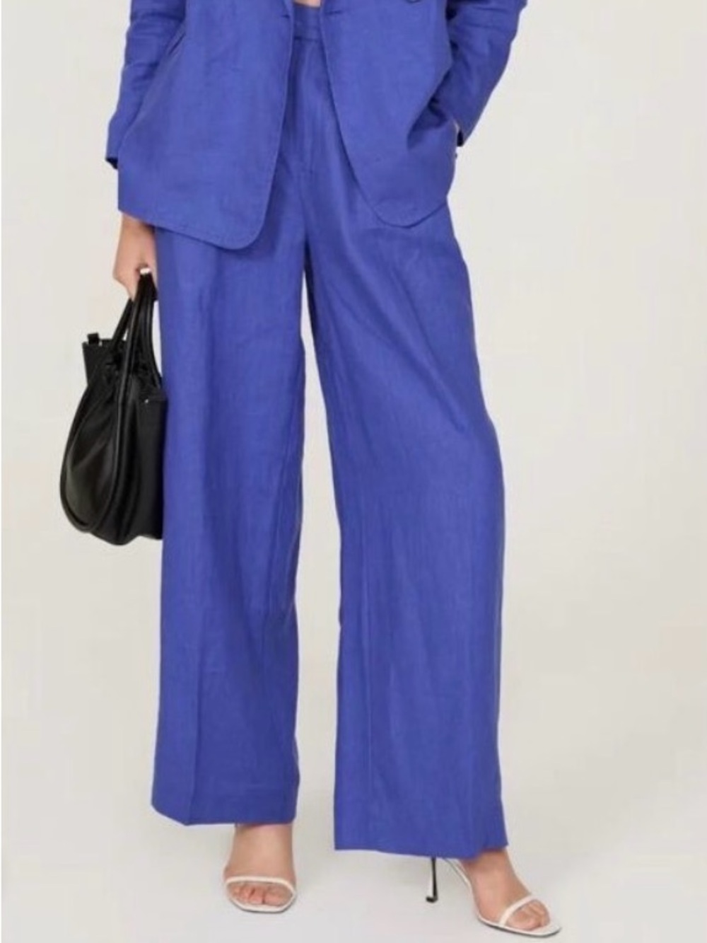 Madewell Cobalt Blue Linen Trouser